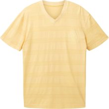 Tričko Tom Tailor žlutá / tmavě žlutá