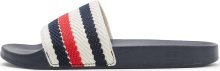 Pantofle Tommy Hilfiger noční modrá / červená / bílá