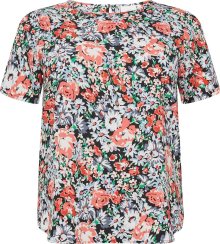Halenka \'VICA\' ONLY Carmakoma chladná modrá / červená / černá / bílá