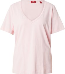 Tričko Esprit pastelově růžová