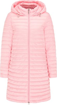 Zimní kabát Usha pastelově růžová