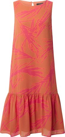 Letní šaty comma oranžová / pink