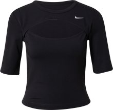 Funkční tričko Nike Sportswear černá / offwhite