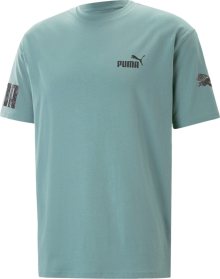 Funkční tričko \'POWER\' Puma šedá / černá