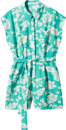 Overal \'FIONA\' Mango tyrkysová / offwhite