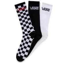 Panské Ponožky VANS MN CLASSIC Crew Socks Black/White 9,5-13 - UNI