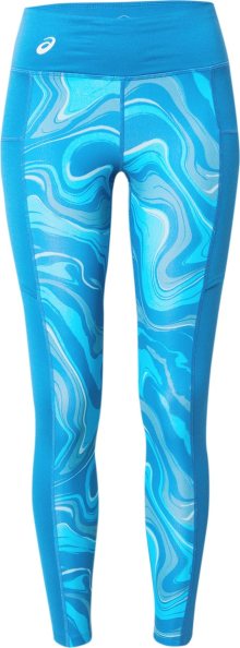 Sportovní kalhoty ASICS modrá / kouřově modrá / azurová / nebeská modř