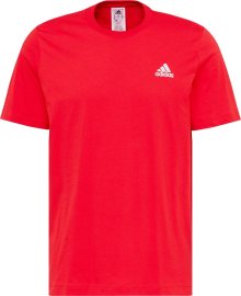Funkční tričko \'Essentials\' ADIDAS SPORTSWEAR červená / bílá