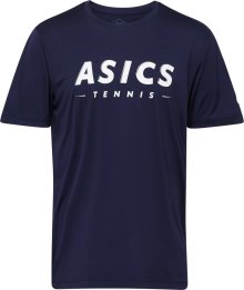 Funkční tričko ASICS noční modrá / bílá