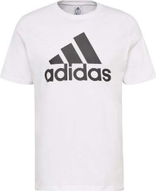 Funkční tričko \'Essentials Big Logo\' ADIDAS SPORTSWEAR černá / bílá