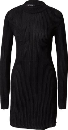 Úpletové šaty \'Asta\' Gina Tricot černá