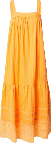 Letní šaty Warehouse oranžová