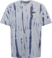 Funkční tričko Nike námořnická modř / šedý melír