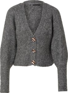 Kardigan \'CHUNKY\' Only tmavě šedá