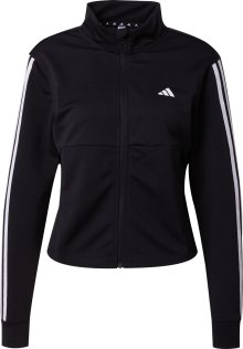 Sportovní bunda \'Aeroready Train Essentials 3-Stripes\' adidas performance černá / bílá