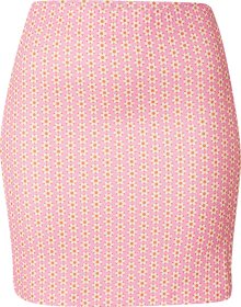 Sukně River Island oranžová / pink / bílá