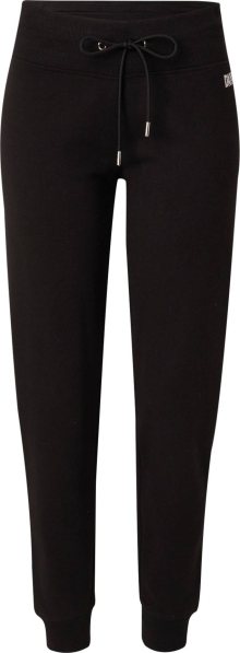 Sportovní kalhoty DKNY Performance černá / stříbrná