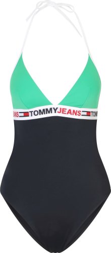 Plavky Tommy Hilfiger Underwear zelená / světle červená / černá / bílá