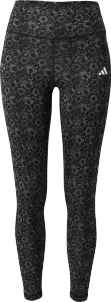 Sportovní kalhoty \'Train Essentials\' adidas performance kouřově šedá / tmavě šedá / černá / bílá