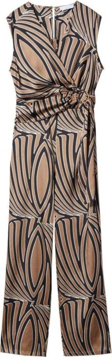 Overal \'brown\' Mango bronzová / černá / bílá