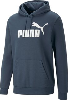Sportovní mikina Puma noční modrá / bílá