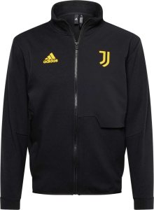 Sportovní bunda \'Juventus Anthem\' ADIDAS SPORTSWEAR žlutá / černá