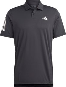 Funkční tričko \'Club 3-Stripes \' adidas performance černá / bílá