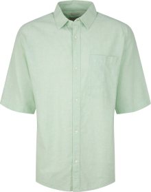 Košile Tom Tailor Denim pastelově zelená