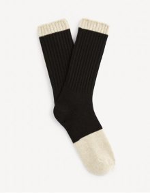 Vysoké ponožky Fisobloco Černá O