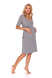 Dámská noční košile Doctornap 9116 šedá | šedá | XL