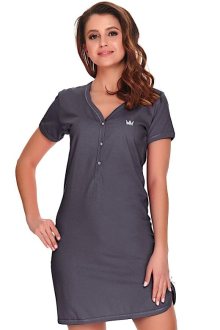 Dámská noční košile Doctornap 9505 graphite | grafitová | M