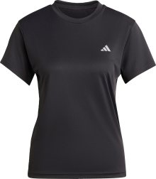 Funkční tričko \'Run It\' adidas performance černá / bílá