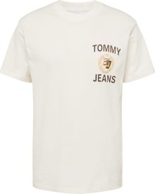 Tričko \'Luxe\' Tommy Jeans námořnická modř / žlutá / tmavě zelená / bílá