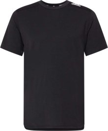 Funkční tričko \'Designed for Training\' ADIDAS SPORTSWEAR černá / bílá