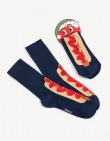 Ponožky Hot Dog Tmavě m
