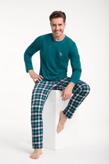 Pánské pyžamo 800 3XL zelená XXXL