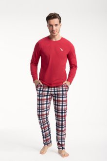 Pánské pyžamo 800 kaštanové XL