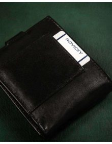 Kožená peněženka RFID ROVICKY N992L-P-GOAN