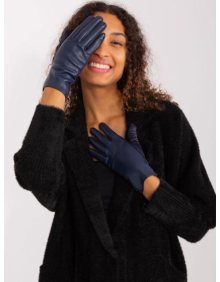 Dámské rukavice z ekokůže LIX námořnicky modré 
