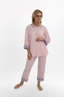 Dámské pyžamo 233 JULIA Růžová XL
