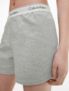 Dámské pyžamové šortky Pyjama Shorts Modern Cotton 000QS6871EP7A šedá - Calvin Klein XS