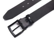 Pánské kožené opasky PTN SSK 3 BLACK jedna velikost