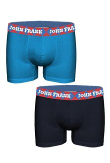 Pánské boxerky John Frank JF2BMODHYPE01 2PACK | dleobrázku | XXL