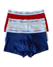 Pánské boxery Calvin Klein U2664G GI03 3 kusy | červená | XL