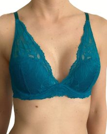 Dámská podprsenka Calvin Klein F6396E petrolejová | petrolejová | 75D