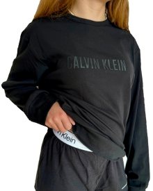 Dámské tričko Calvin Klein QS7154E | černá | L