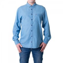 Tommy Hilfiger Džínová košile z organické bavlny M MW0MWI0956-IAO pánské L