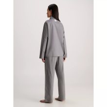 Spodní prádlo Dámské pyžamo L/S PANT SET 000QS7082EPA7 - Calvin Klein L