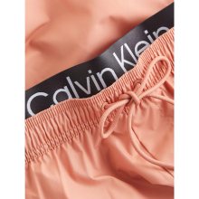 Pánské plavky Tkaný spodní díl SHORT DOUBLE WB KM0KM00920TL6 - Calvin Klein S