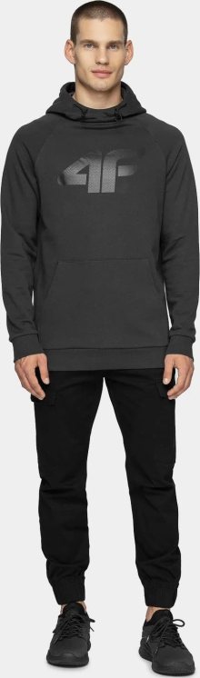 Pánská mikina 4F BLM306 Černá Černá XXL